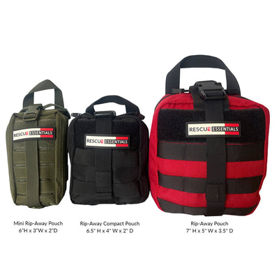 Mini Rip-Away IFAK Pouch, all sizes