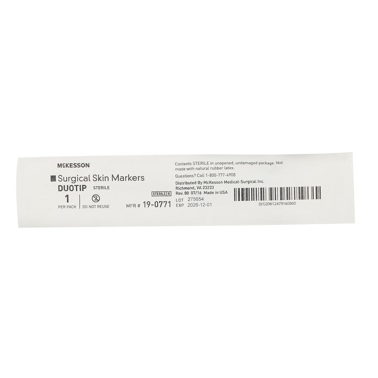 Surgical DuoTip Skin Marker - Violet Ink