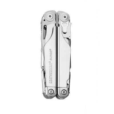 Leatherman Surge Multitool, Vertical closed view. 