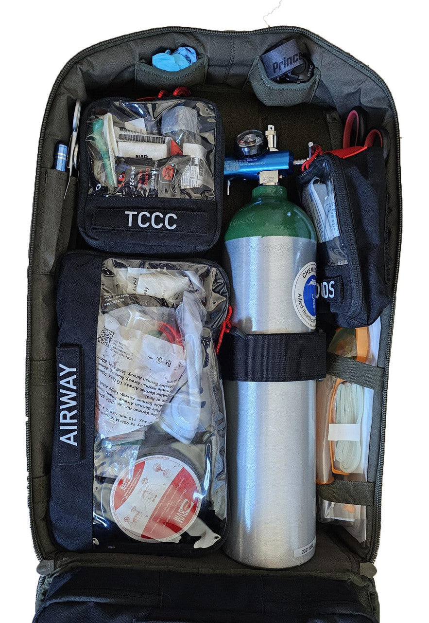 Paratus Tactical Medical Pack, loaded