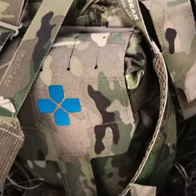 Trauma Kit NOW! - Medium Pouch, in action